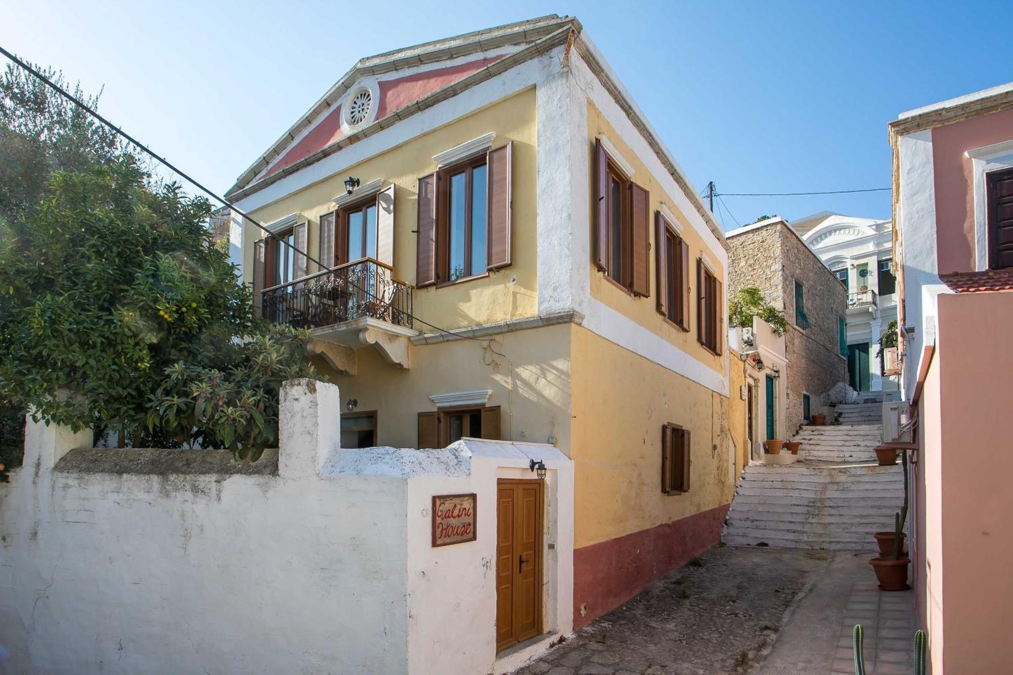 Galini Kali Strata Villa Symi Exteriör bild